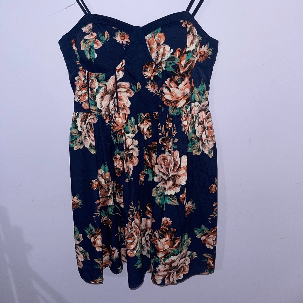 Navy blue dress
